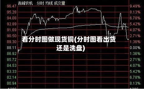 看分时图做现货铜(分时图看出货还是洗盘)