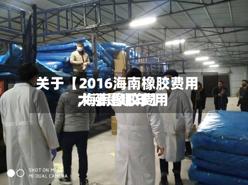 关于【2016海南橡胶费用,海南橡胶费用大涨是哪年】-第3张图片