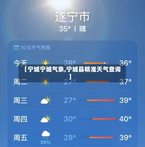 【宁城宁城气象,宁城县精准天气查询】