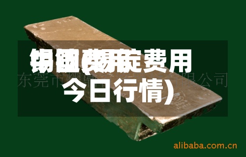 锡锭费用中国(锡锭费用今日行情)-第2张图片