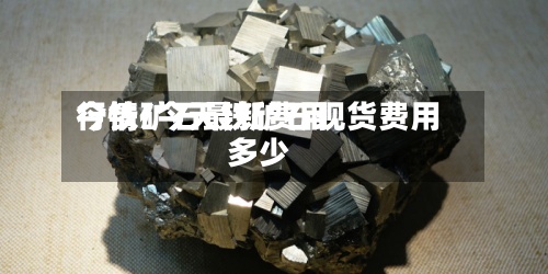 今铁矿石最新费用行情/今天铁矿石现货费用多少-第3张图片