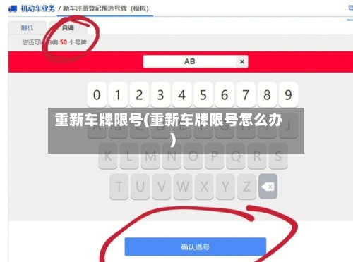 重新车牌限号(重新车牌限号怎么办)
