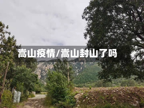 嵩山疫情/嵩山封山了吗