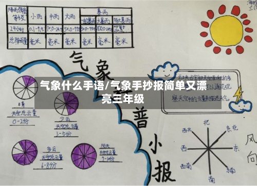 气象什么手语/气象手抄报简单又漂亮三年级