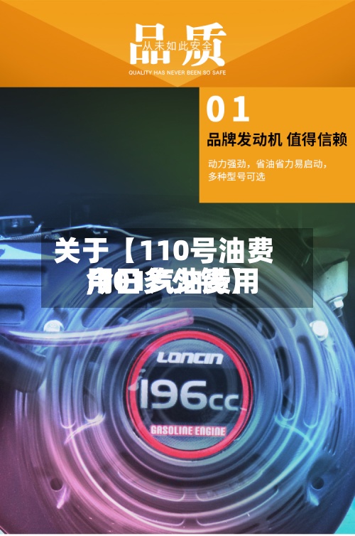 关于【110号油费用,101汽油费用今日多少钱】-第2张图片