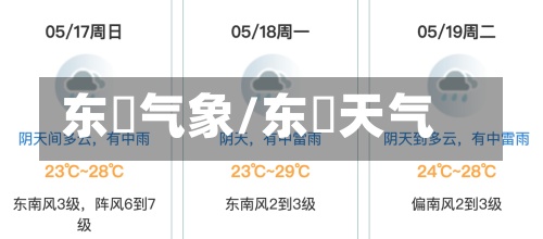 东筦气象/东眀天气