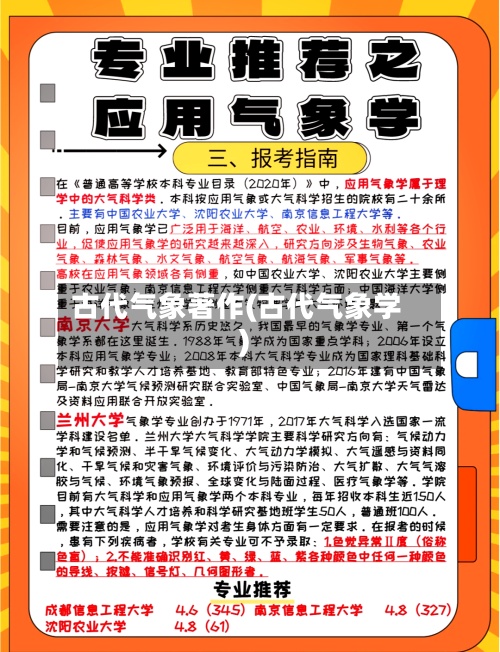 古代气象著作(古代气象学)