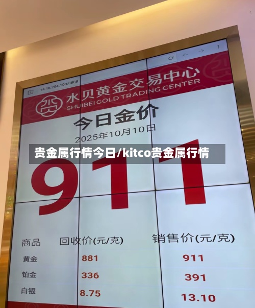 贵金属行情今日/kitco贵金属行情