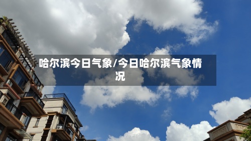 哈尔滨今日气象/今日哈尔滨气象情况-第2张图片