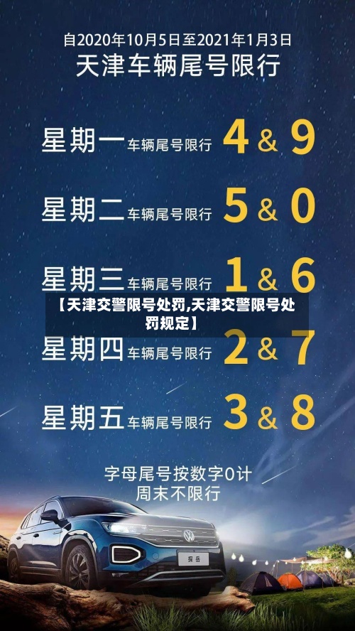 【天津交警限号处罚,天津交警限号处罚规定】