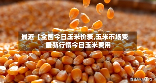 最近【全国今日玉米价表,玉米市场费用最新行情今日玉米费用】-第2张图片