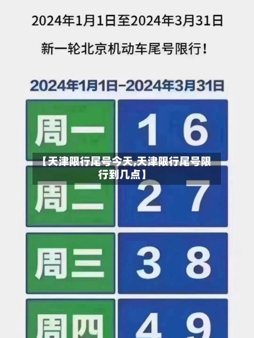 【天津限行尾号今天,天津限行尾号限行到几点】-第2张图片