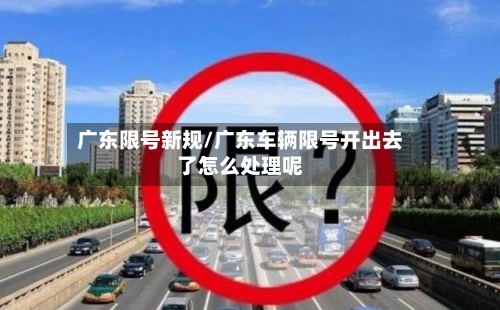 广东限号新规/广东车辆限号开出去了怎么处理呢-第2张图片