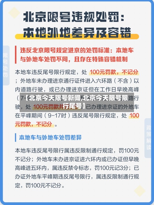 【北京今天限号新闻,北京今天限号限行尾号】-第2张图片