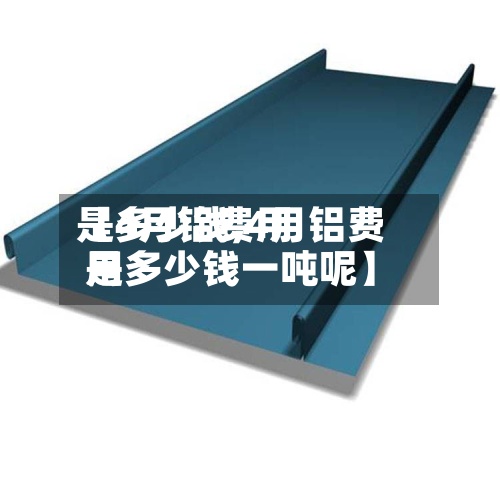 【4月铝费用是多少钱,4月铝费用是多少钱一吨呢】