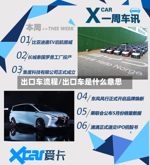 出口车流程/出口车是什么意思