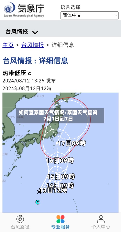 如何查泰国天气情况/泰国天气查询7月1日到7日-第2张图片
