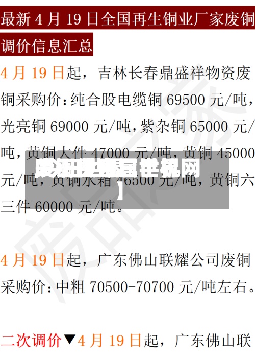 关于【今日世界废铜费用,今日世界废铜价金属手机网】