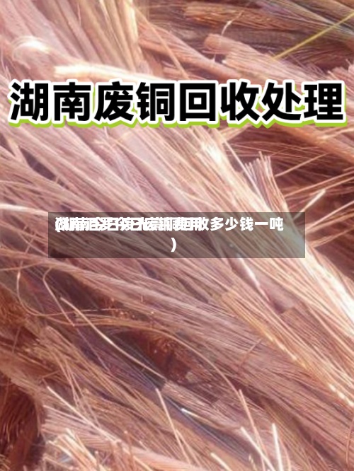 湖南泪罗今日废铜费用(湖南今日废光亮铜回收多少钱一吨)-第3张图片