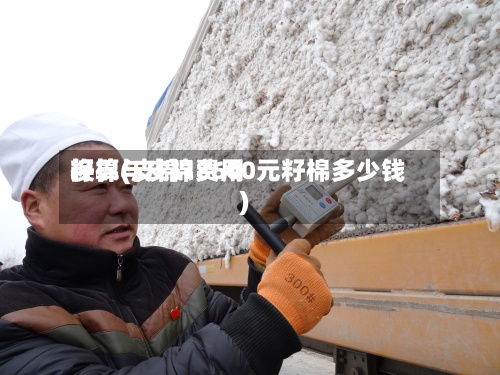 籽棉与皮棉费用换算(皮棉18600元籽棉多少钱)-第3张图片
