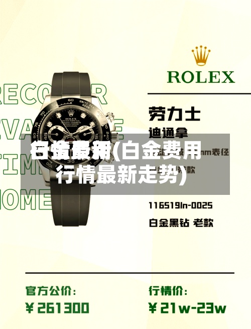 白金费用行情最新(白金费用行情最新走势)