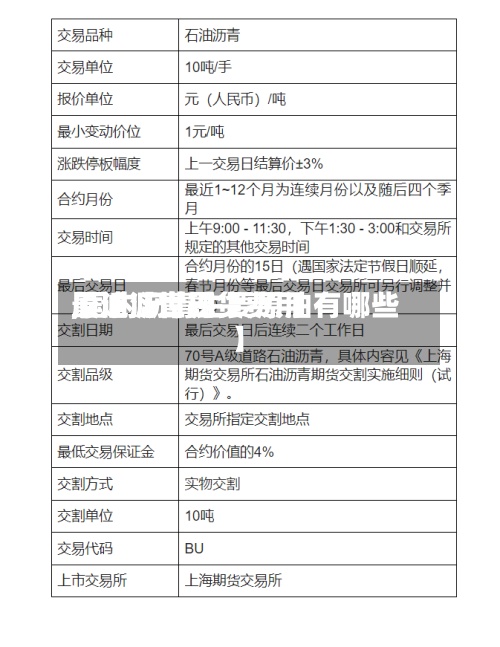 最近【世界
原油沥青现货费用
,国内沥青主要原油有哪些】-第2张图片