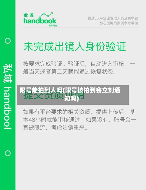 限号能拍到人吗(限号被拍到会立刻通知吗)-第2张图片