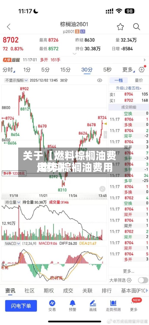 关于【燃料棕榈油费用,燃料棕榈油费用走势】-第2张图片
