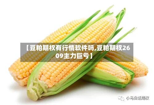 【豆粕期权有行情软件吗,豆粕期权2609主力巨亏】