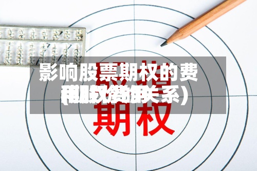 影响股票期权的费用(期权费用和股价的关系)