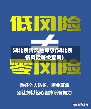 湖北疫情风险等级(湖北疫情风险等级查询)