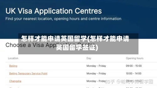 怎样才能申请英国留学(怎样才能申请英国留学签证)-第2张图片