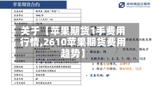关于【苹果期货1手费用
行情,2610苹果期货费用
趋势】-第2张图片