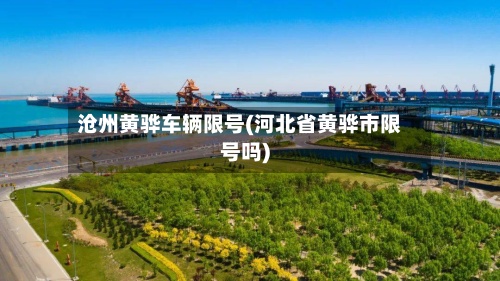 沧州黄骅车辆限号(河北省黄骅市限号吗)