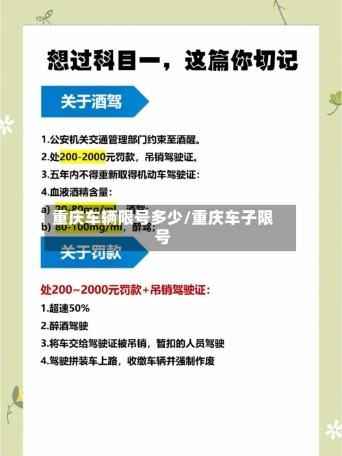 重庆车辆限号多少/重庆车子限号