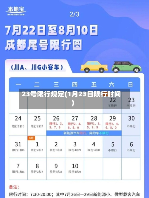 23号限行规定(1月23日限行时间)-第2张图片