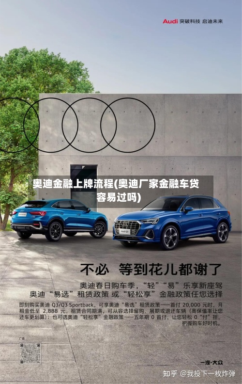 奥迪金融上牌流程(奥迪厂家金融车贷容易过吗)