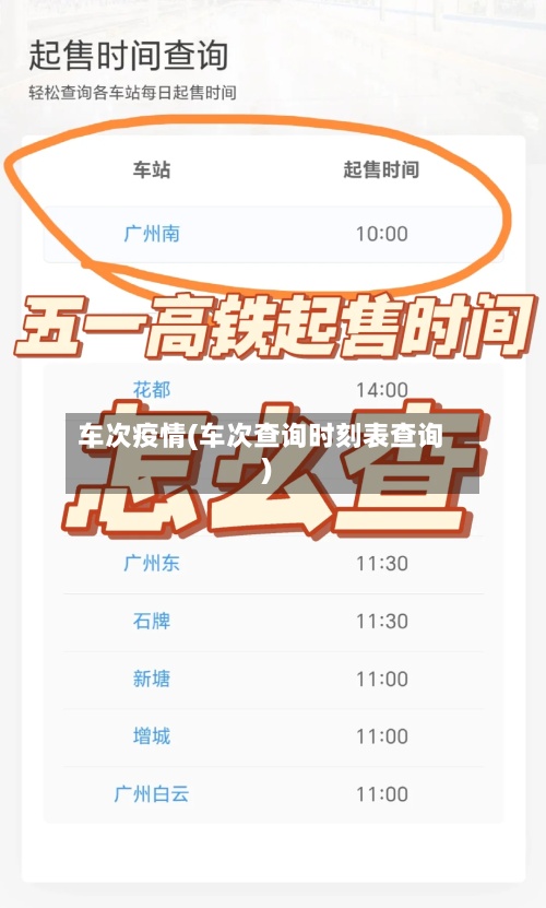 车次疫情(车次查询时刻表查询)-第2张图片