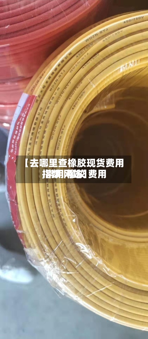 【去哪里查橡胶现货费用,常用 橡胶 费用指数 网站】