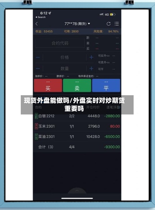 现货外盘能做吗/外盘实时对炒期货重要吗