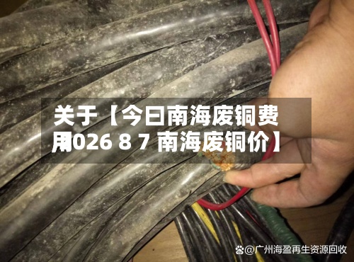 关于【今曰南海废铜费用,2026 8 7 南海废铜价】