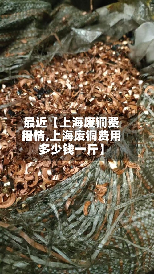 最近【上海废铜费用行情,上海废铜费用多少钱一斤】-第3张图片