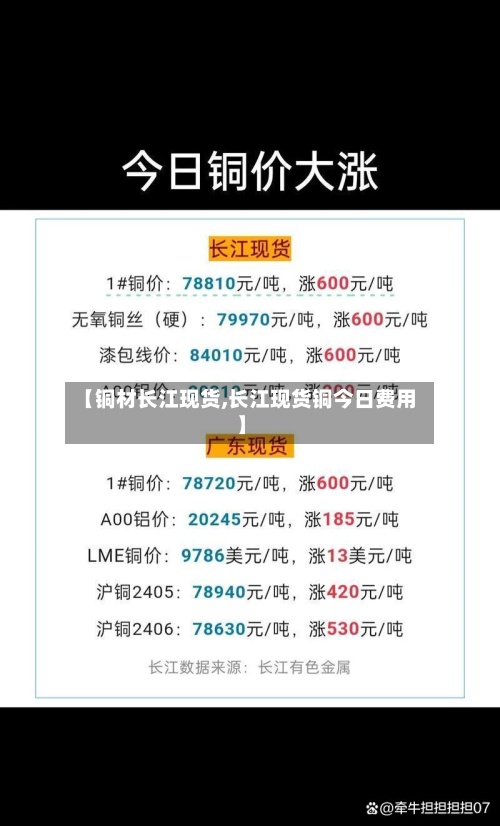 【铜材长江现货,长江现货铜今日费用】-第2张图片