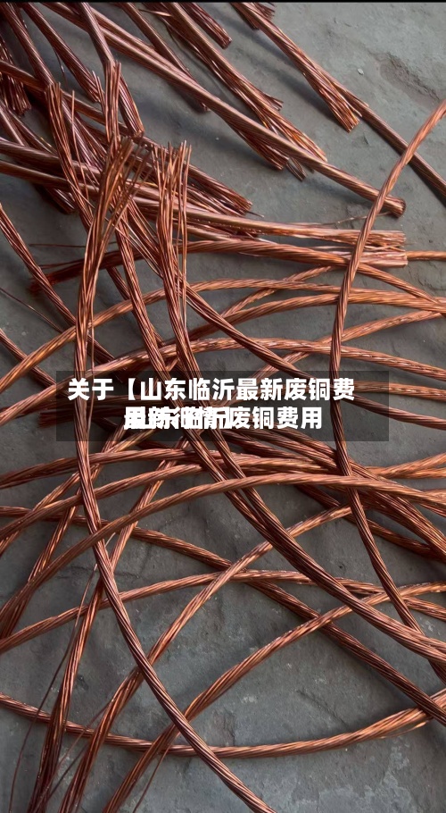 关于【山东临沂最新废铜费用,山东临沂废铜费用最新行情】