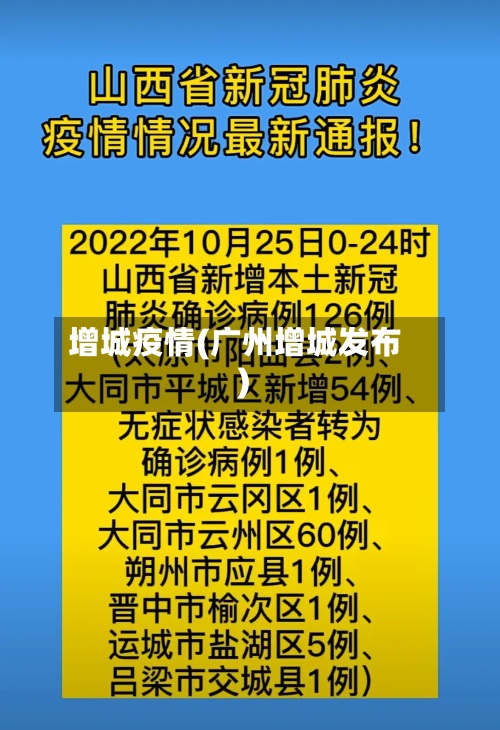 增城疫情(广州增城发布)-第2张图片
