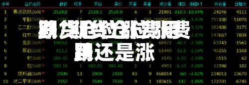 期货仓位涨费用跌/期货仓位涨费用跌还是涨-第2张图片