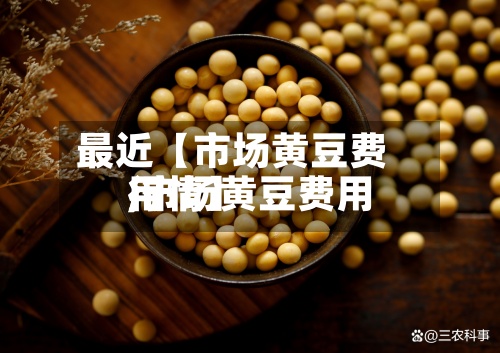 最近【市场黄豆费用,市场黄豆费用行情】-第3张图片