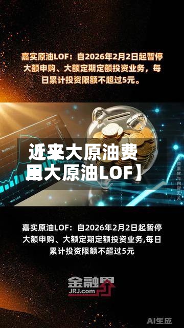 近来【三大原油费用三大原油LOF】