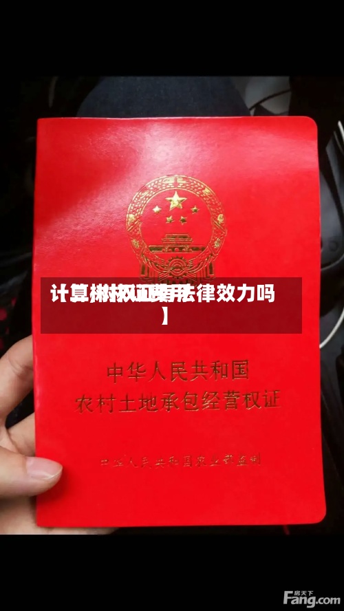 【二树权证费用计算,树权证有法律效力吗】-第3张图片