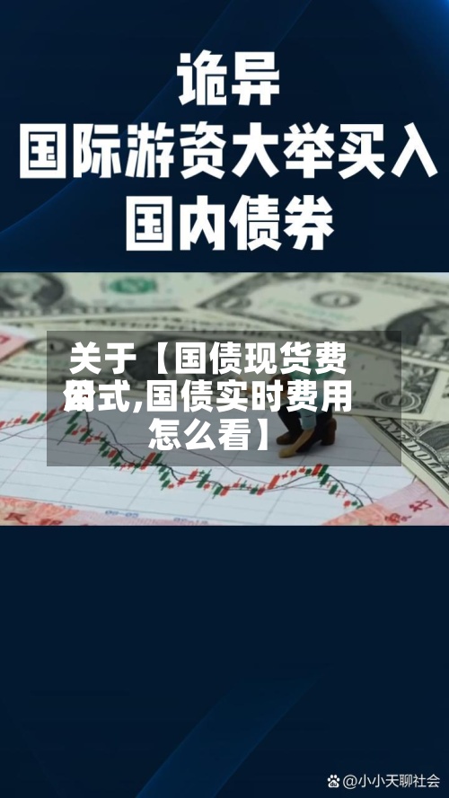 关于【国债现货费用公式,国债实时费用怎么看】-第2张图片